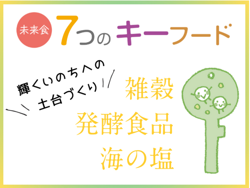  【神奈川藤沢】未来食7つのキーフード①メインフード「雑穀・自然塩・発酵食品」の基本をマスター(単発申し込み)