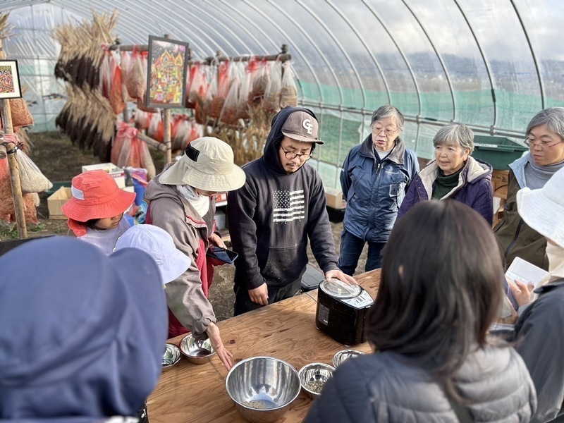  山形《雑穀栽培6／休日》調整