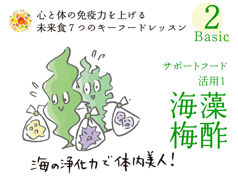 【群馬県伊勢崎市】未来食7つのキーフードレッスン♪ 海藻&梅酢