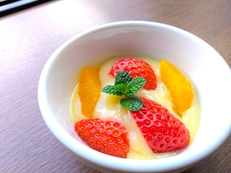 【初めてさん歓迎】【めちゃうま！ノンシュガースイーツ】ヒエ粉の ぷるぷる雑穀クリーム