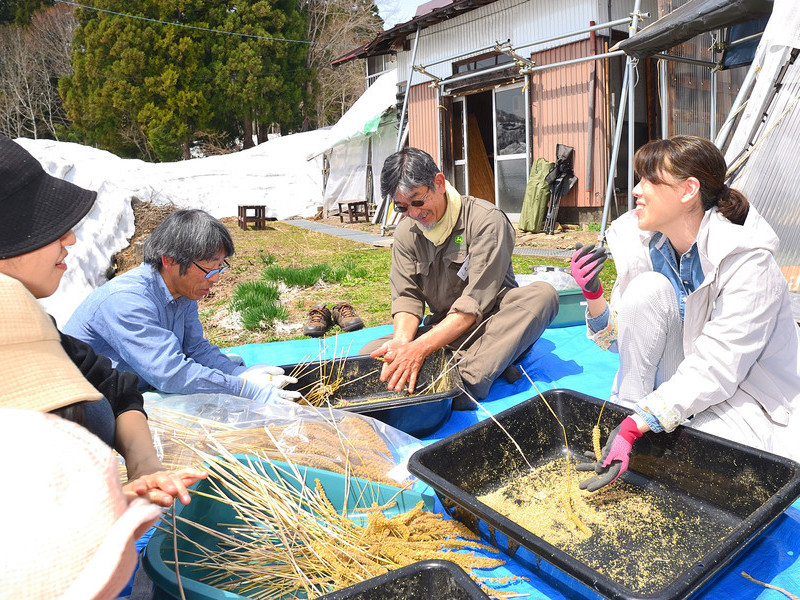 【長野飯山】春のはぎさんちを体験しよう！！　 プレ雑穀栽培体験会