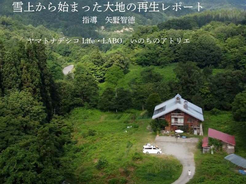 2本立てドキュメンタリー映画【埼玉・小川町】『雪上から始まった大地の再生レポート 指導 矢野智徳』&『風の家族〜雑穀に魅せられて始まった食と暮らしの大冒険』上映会 & 大地の再生11年目の雑穀畑の見学